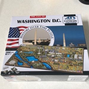 Washington DC 4D Cityscape Time Puzzle